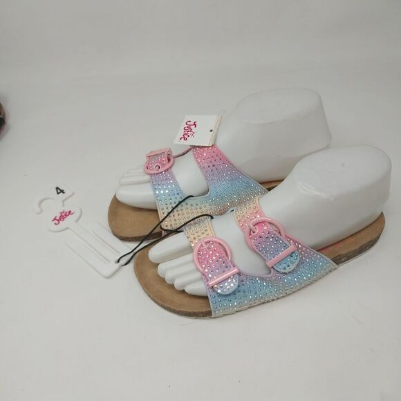 Justice Sandals. Young Girls. Size 4. - Picture 2 of 16